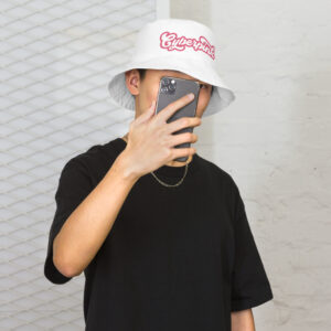 CYBERPINK® 2-IN-1 REVERSIBLE & RAD (RAD-VERSIBLE?) OUTLINE-LOGO BUCKET HAT - Image 5