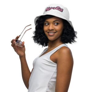 CYBERPINK® 2-IN-1 REVERSIBLE & RAD (RAD-VERSIBLE?) OUTLINE-LOGO BUCKET HAT - Image 2