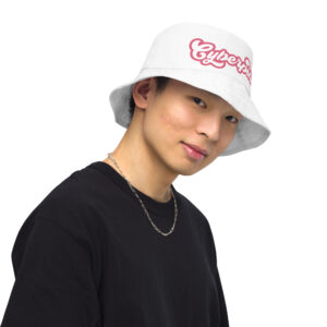 CYBERPINK® 2-IN-1 REVERSIBLE & RAD (RAD-VERSIBLE?) OUTLINE-LOGO BUCKET HAT - Image 4