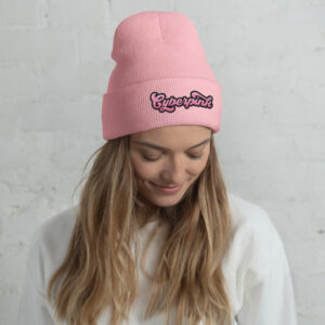 Cyberpink® Aw3some Cuffed Beanie - Image 4