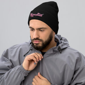 Cyberpink® Aw3some Cuffed Beanie - Image 2