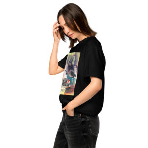 Cyberpink® Alien V Predator Legal Show Unisex garment-dyed heavyweight t-shirt - Image 2