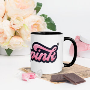 Cyberpink® Mug with Color Inside (Black or Pink) - Image 3