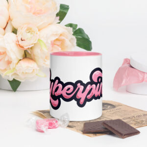 Cyberpink® Mug with Color Inside (Black or Pink) - Image 9