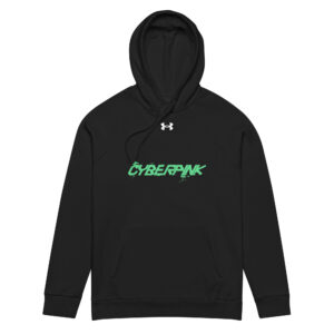 Cyberpink® Logo Under Armour® hoodie - Image 3