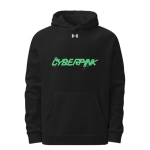 Cyberpink® Logo Under Armour® hoodie - Image 7